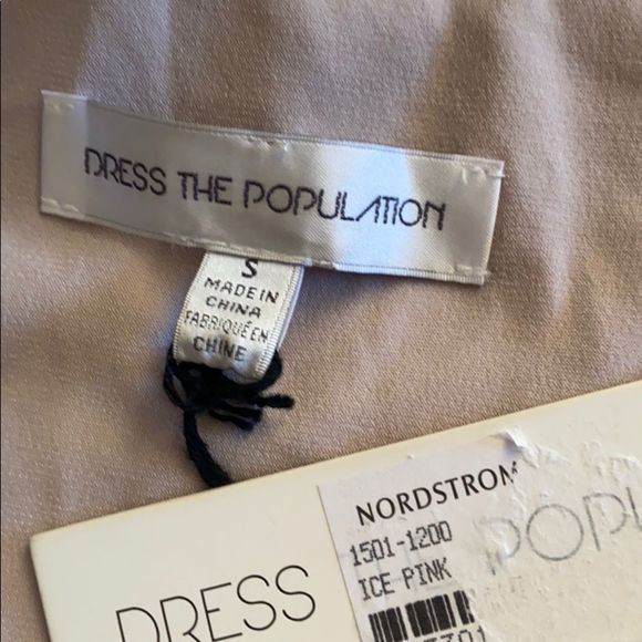 Dress the Population Sequined One-Shoulder Gown - Picture 7 of 9